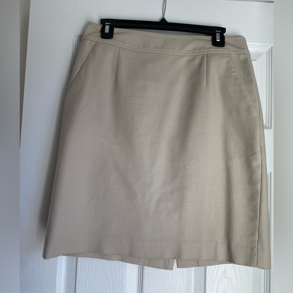 Khaki Pencil Skirt